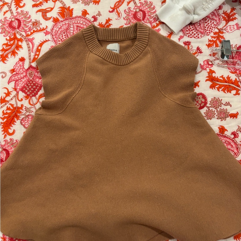 Maeve Ribbed Knit Top